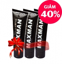 Giảm ngay 40% khi mua 3 lọ Gel Maxman 2018