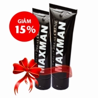 Giảm 15% khi mua 2 lọ gel Maxman 2018