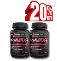 Giảm 20% giá trị cho bộ combo 2 lọ Vipmax-rx hỗ trợ điều trị xuất tinh sớm