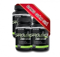Khuyến mãi giảm giá 20% giá trị sản phẩm khi mua gói 3 sản phẩm tăng cơ Groloid