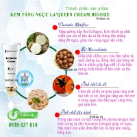 Kem tăng vòng một cao cấp La'queen Cream Bigsize