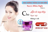 Kem dưỡng trắng da ban đêm Nure'o White Night