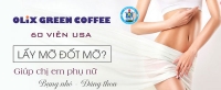Viên uống hỗ trợ giảm cân Green Coffee Olix 60 viên New 2017