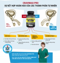 Cravimax-Pro hỗ trợ điều trị xuất tinh sớm nhanh chóng
