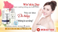 Kem dưỡng trắng toàn thân ban ngày Win’skin Day