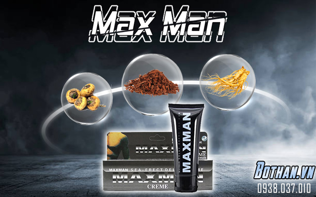 maxman gel thành phần