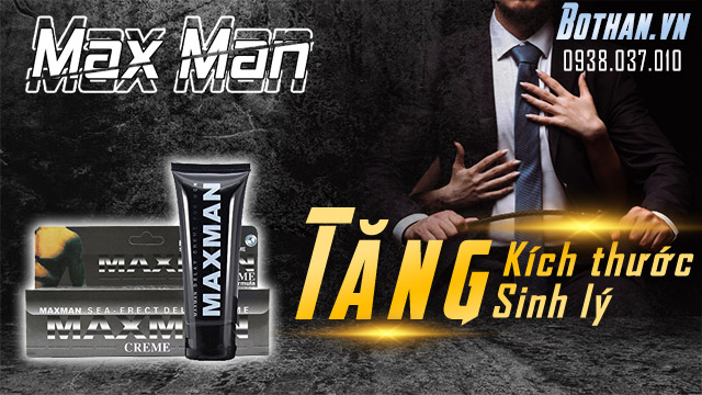 maxman gel công dụng