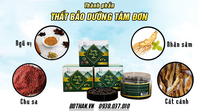 thất bảo dưỡng tâm đơn thành phần