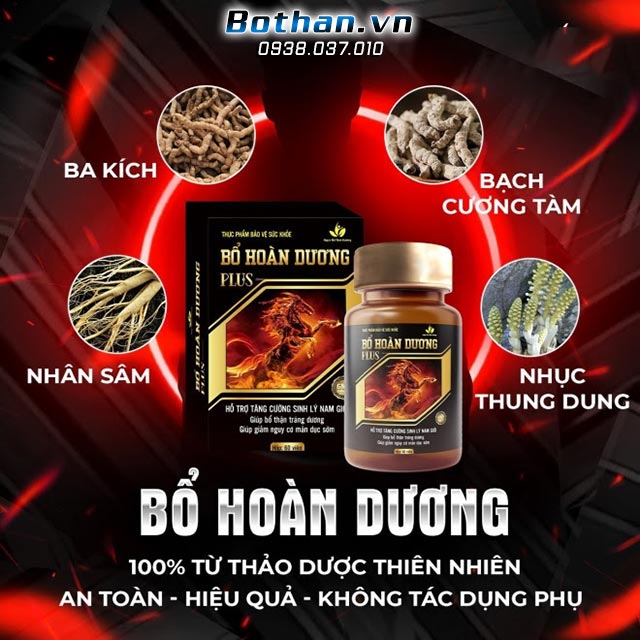 bổ hoàn dương plus thành phần