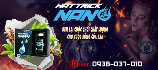  Hattrick Nano Viên Uống Tăng Cường Sinh Lý Nam