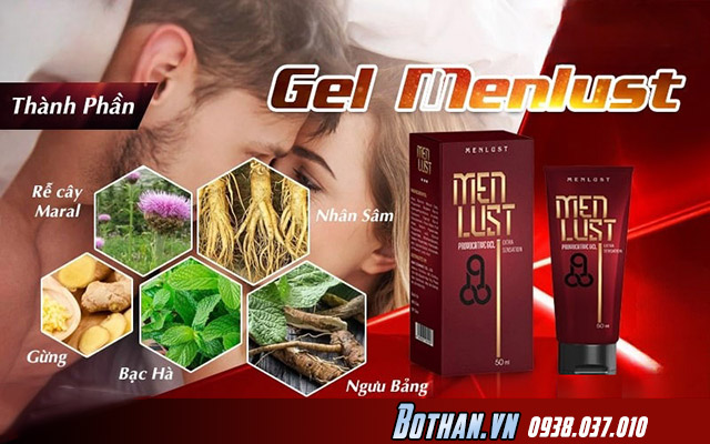 menlust gel thành phần