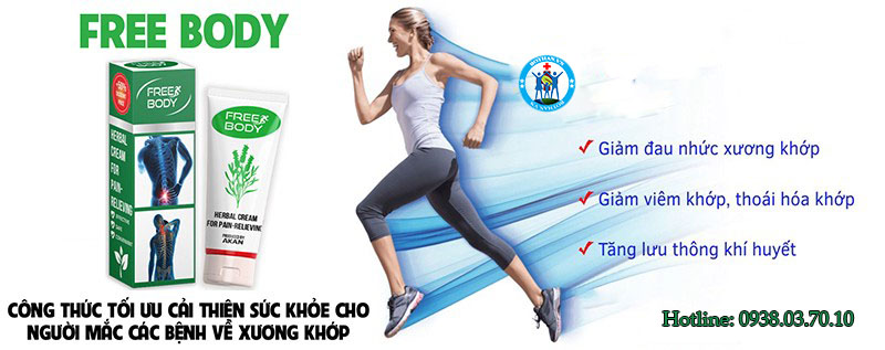 Công dụng của kem bôi Free Body