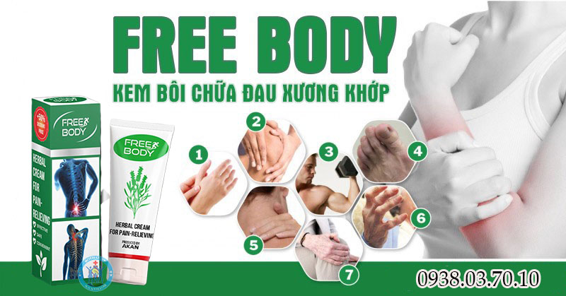 Đối tượng sử dụng kem bôi Free Body
