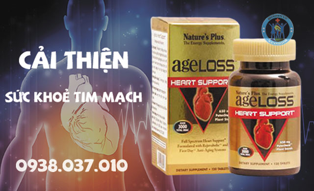 Angeloss Heart Support cho tim chắc khoẻ