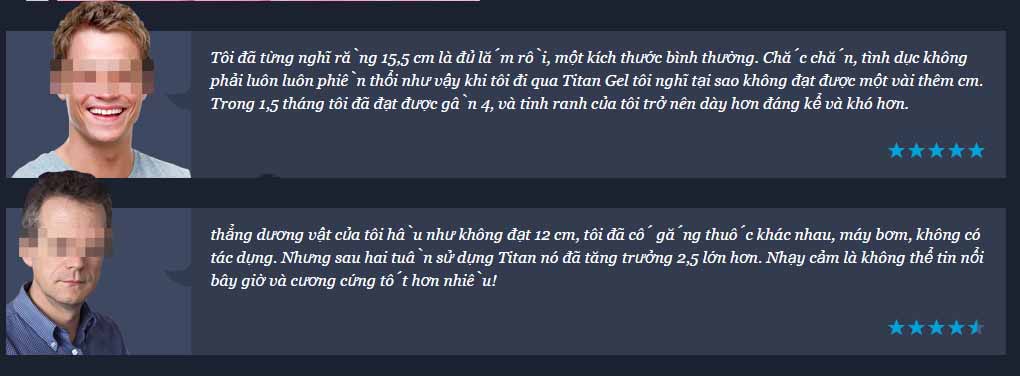 Phản hồi về titan gel có tác dụng gì phan-hoi-cu-khach-hang-ve-titan-gel-co-cong-dung-gi