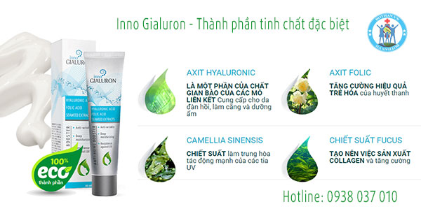 Kem Inno Gialuron giúp trẻ hóa làn da cho chị em