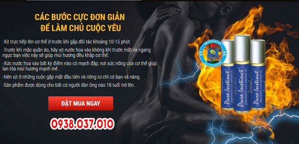 Nước hoa nam cao cấp Pheromone Slim Fresh
