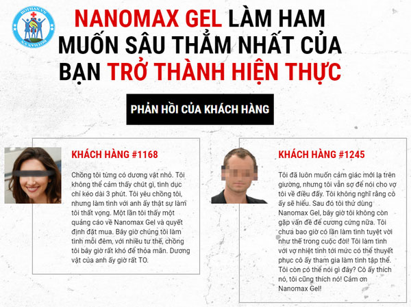 Nanomax Gel tăng kích thước dương vật nhanh chóng