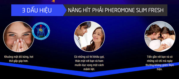 Nước hoa nam cao cấp Pheromone Slim Fresh