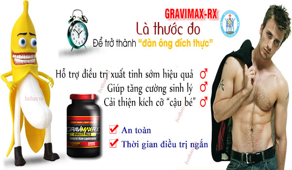 Nên mua Gravimax Rx chính hãng ở đâu