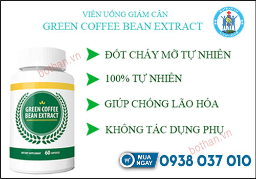 Sản phẩm green coffee giá bao nhiêu