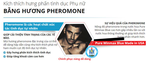 Nước hoa cho nam chất lượng Pure Winmax Blue