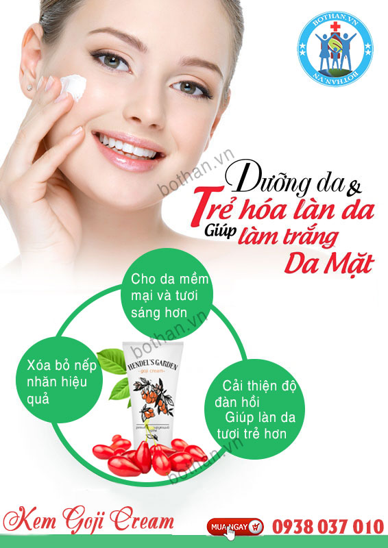 Kem chống lão hóa da cho nữ Goji Cream