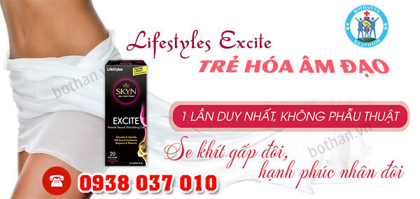 Gel bôi tăng cực khoái Lifestyle Excite cho nữ