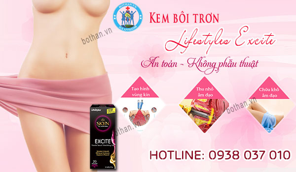 Gel bôi tăng cực khoái Lifestyle Excite cho nữ
