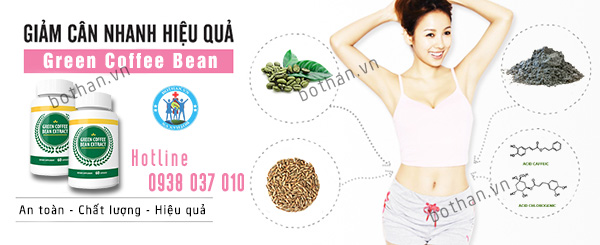Sản phẩm thuốc giảm cân green coffee bean là gì