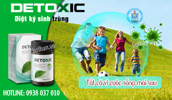 Thuốc Detoxic trị ký sinh trùng mua ở đâu 