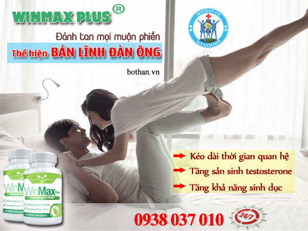 Viên uống hỗ trợ chống xuất tinh sớm WinMax-Plus