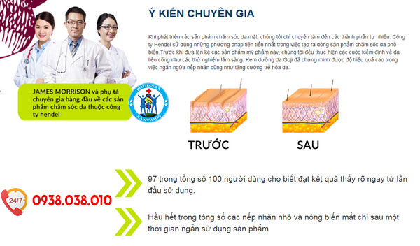 Kem chống lão hóa da cho nữ Goji Cream
