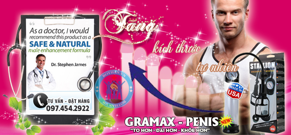 Máy tập dương vật Gramax Penis grapenis bothan v1