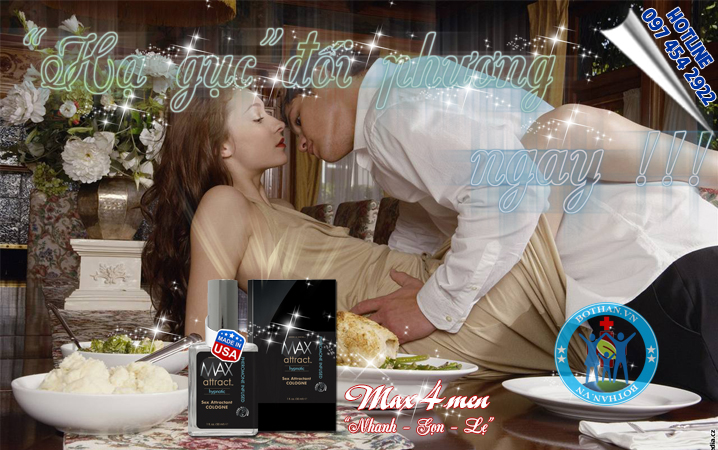 Nước hoa kích thích phụ nữ Max 4 Men Nước hoa kích thích phụ nữ Max 4 Men