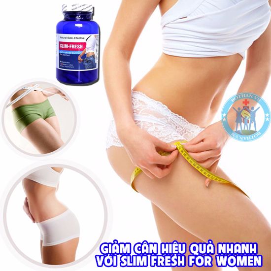 Viên uống giảm cân Slim Fresh For Women Viên uống giảm cân Slim Fresh For Women