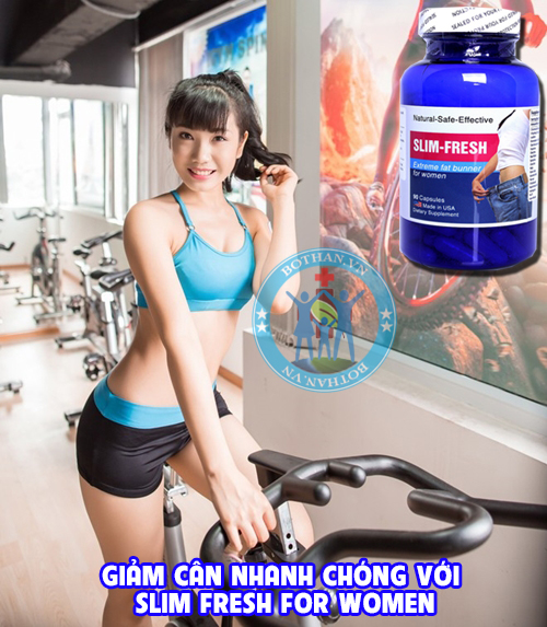 Slim Fresh For Women cách giảm cân hiệu quả nhất