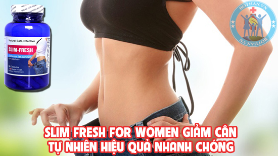 Thể dục giảm cân kết hợp với Slim Fresh