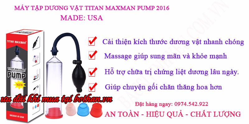 Cách sử dụng Gel Titan Maxman với máy tâp Titan Maxman Pump Cách sử dụng Gel Titan Maxman với máy tâp Titan Maxman Pump