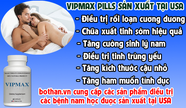 Thuốc điều trị xuất tinh sớm VIPMAX gói 3 tháng Thuốc điều trị xuất tinh sớm VIPMAX gói 3 tháng