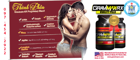 Thuốc chữa bệnh xuất tinh sớm Gravimax-rx Thuốc chữa bệnh xuất tinh sớm Gravimax-rx