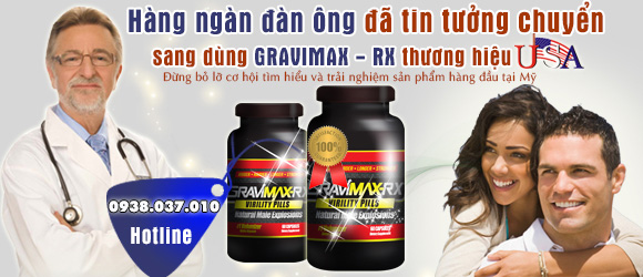 Tăng kích thước cậu nhỏ với Gravimax-rx Tăng kích thước cậu nhỏ với Gravimax-rx