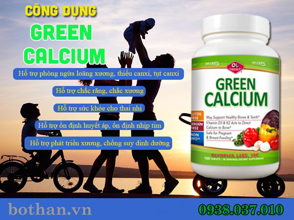 công dụng green calcium