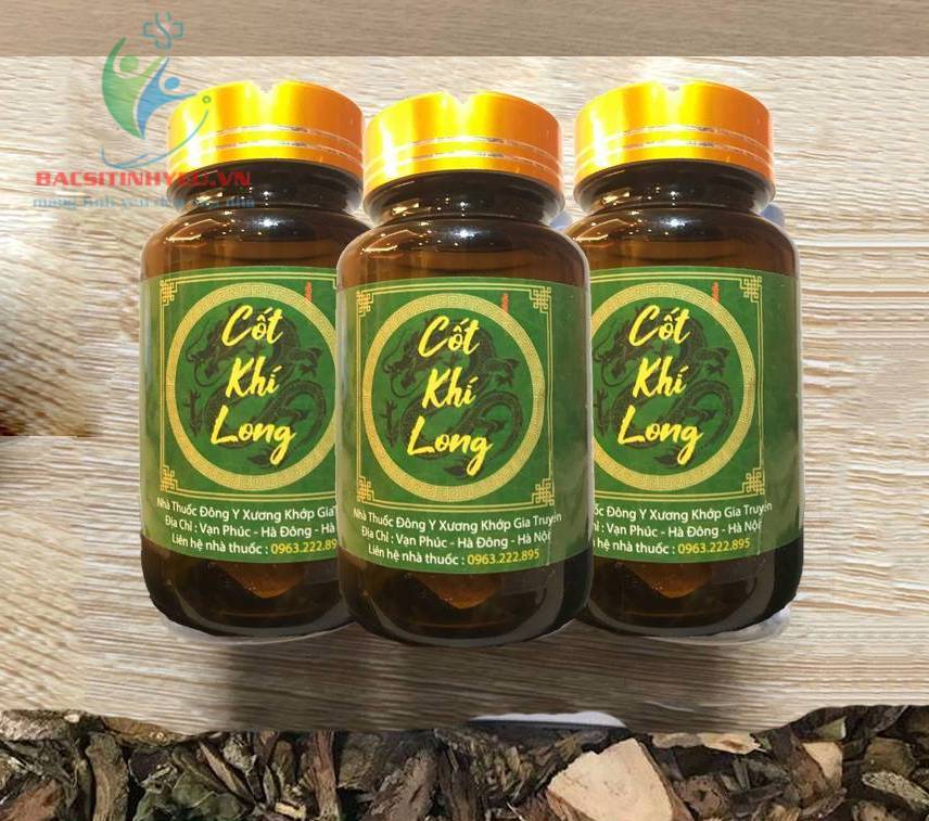 Viên uống trị đau nhức xương khớp Cốt Khí Long