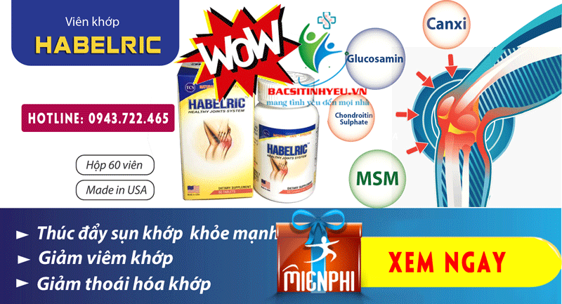 Viên uống điều trị loãng xương Habelric