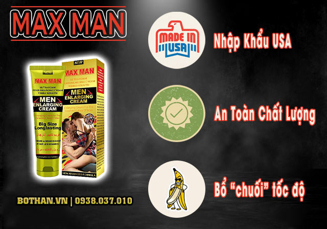 Maxman Cream có tốt không?