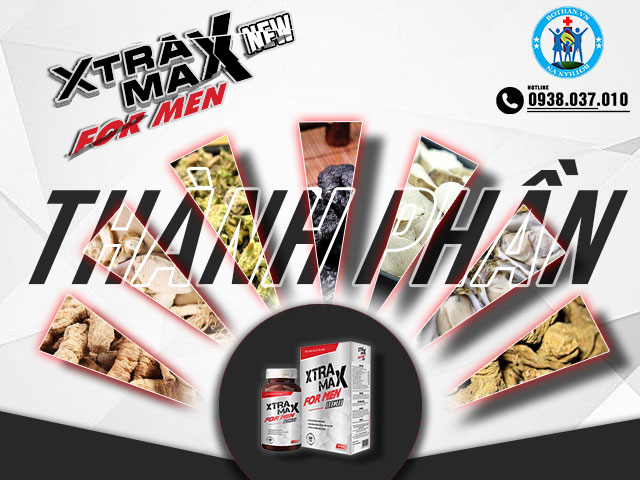 Thành phần của Xtramax For Men