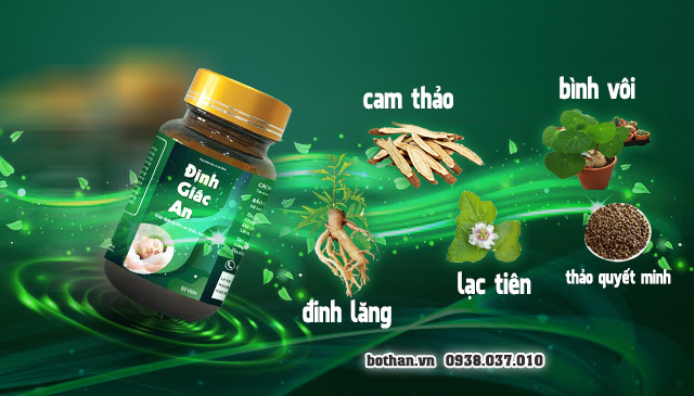 Thành phần của Định Giấc An