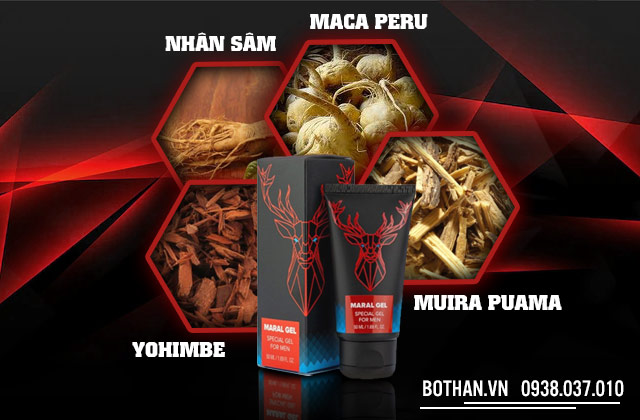 Thành phần của Maral Gel