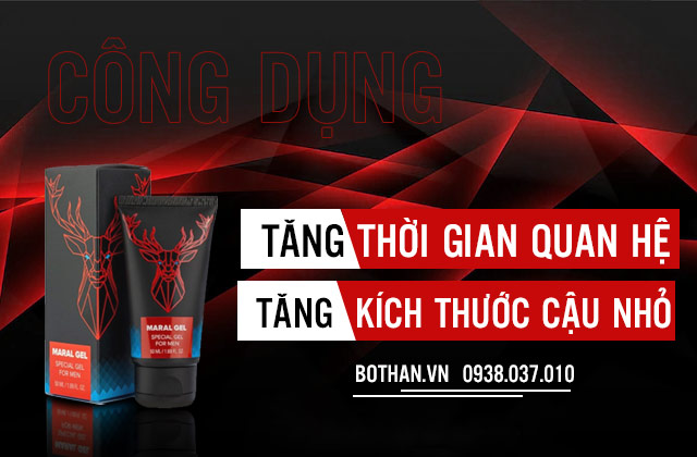 Công dụng của Maral Gel